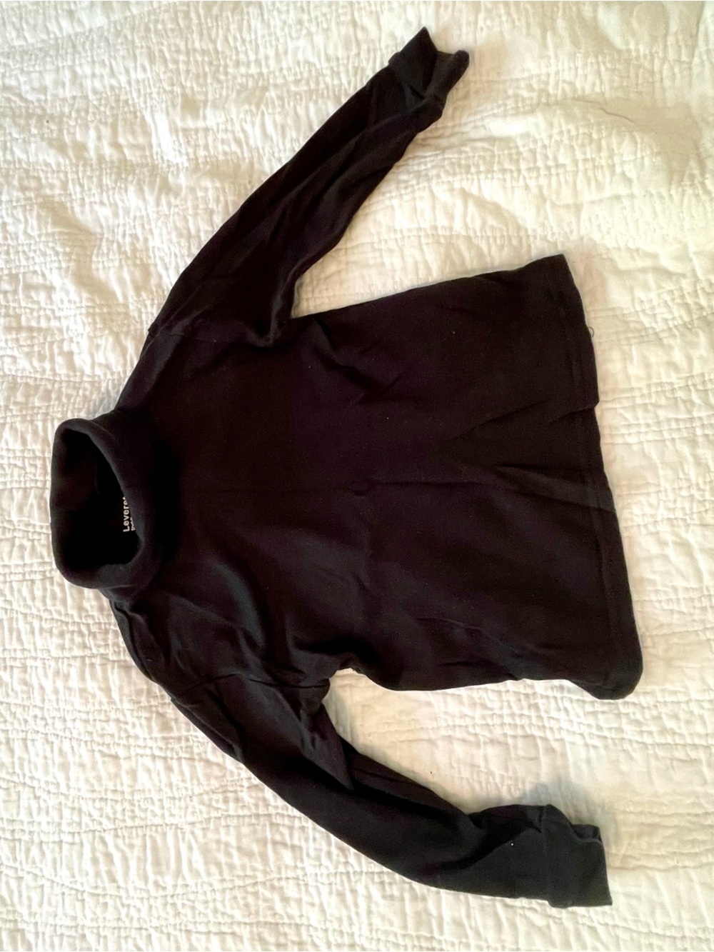 Toddler Black Turtleneck
